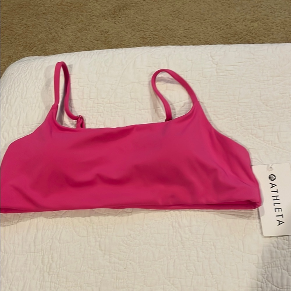 NWT Athleta scoop bikini top